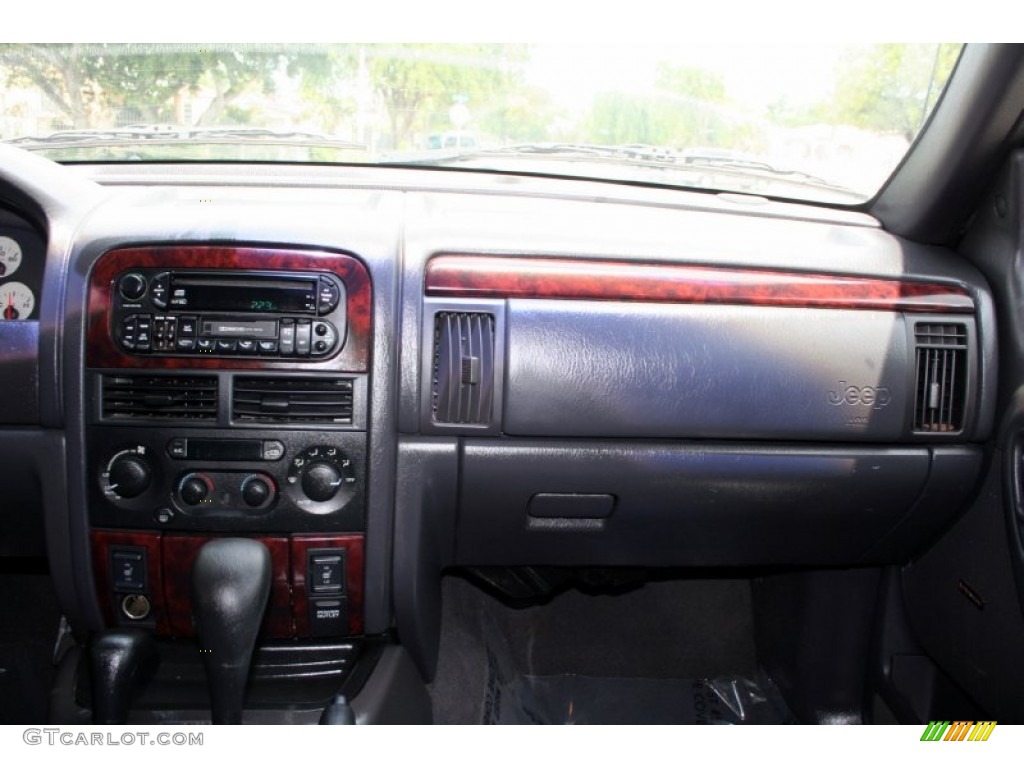 2001 Grand Cherokee Limited 4x4 - Patriot Blue Pearl / Agate photo #66