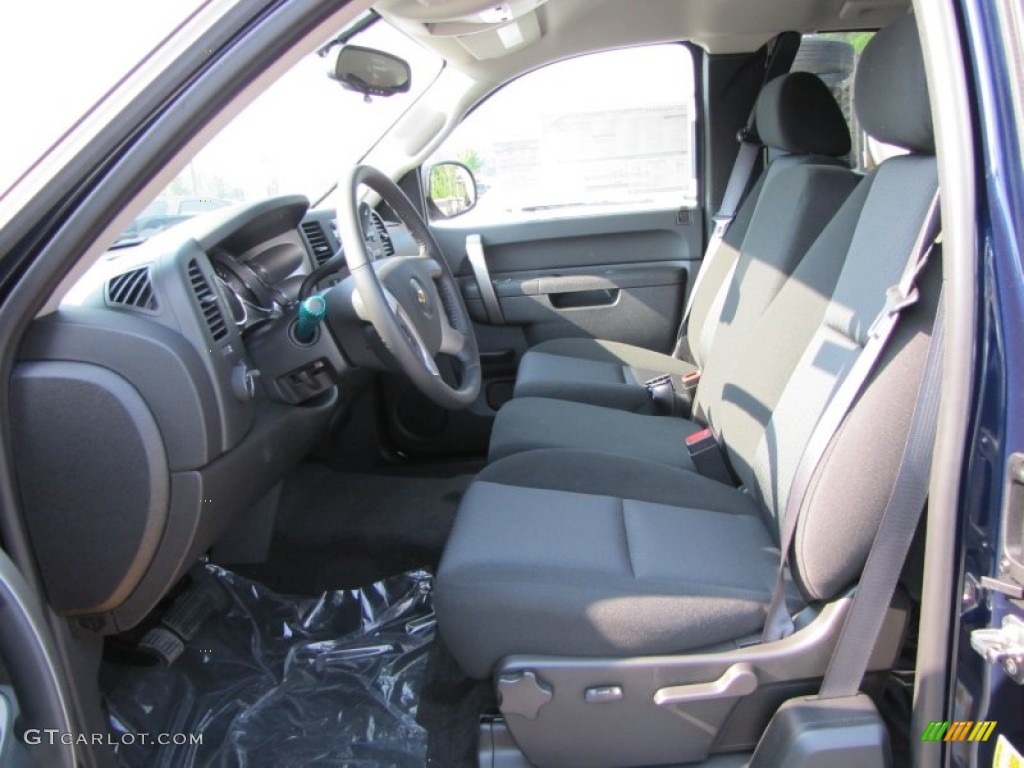 2011 Silverado 1500 LT Extended Cab - Imperial Blue Metallic / Ebony photo #9