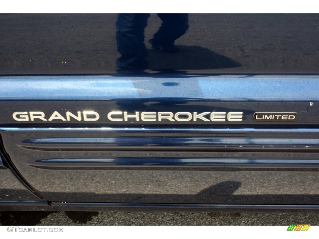 2001 Grand Cherokee Limited 4x4 - Patriot Blue Pearl / Agate photo #97