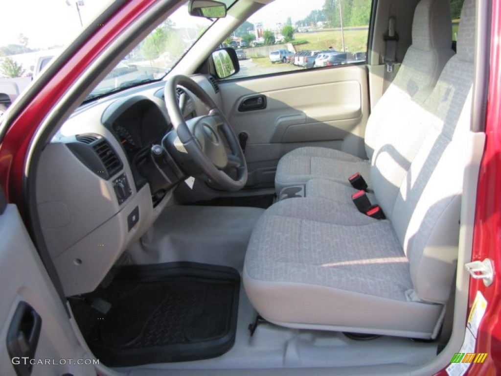 Dark Pewter Interior 2006 GMC Canyon SL Regular Cab Photo #50306445