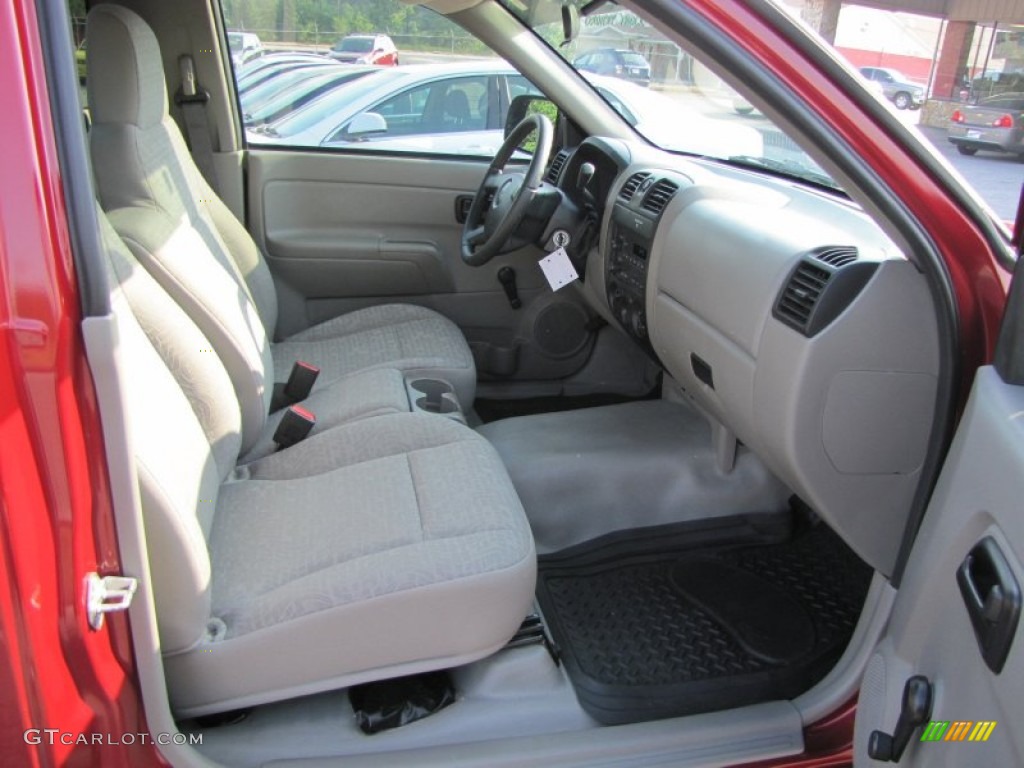 Dark Pewter Interior 2006 GMC Canyon SL Regular Cab Photo #50306487