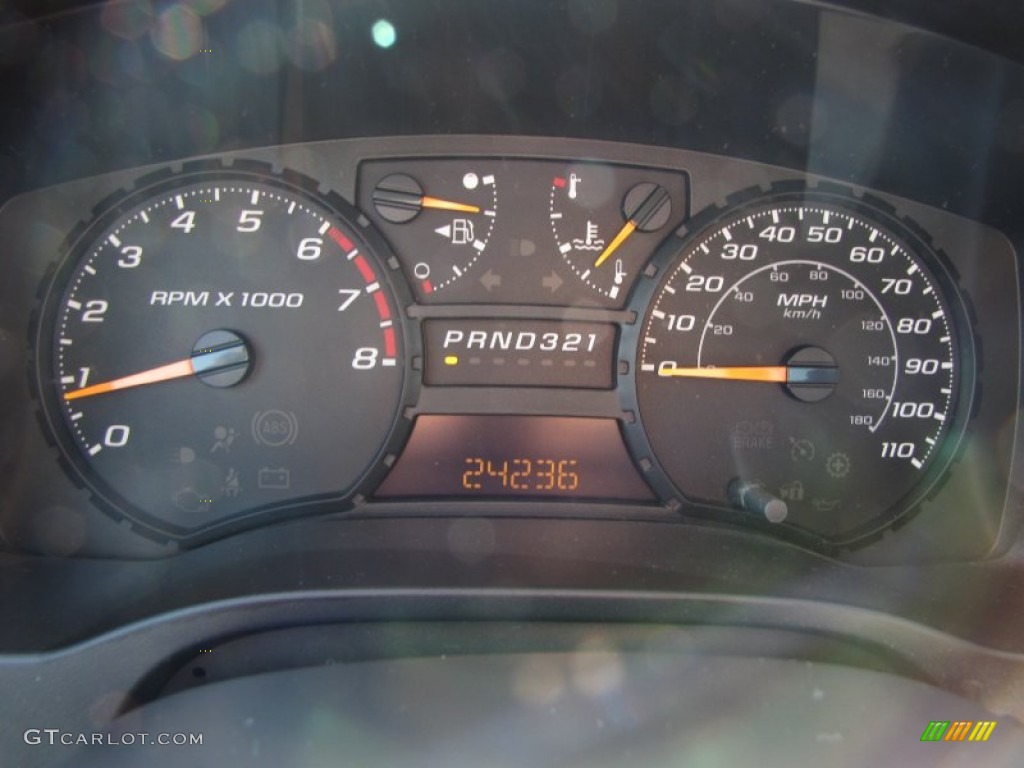 2006 GMC Canyon SL Regular Cab Gauges Photo #50306523