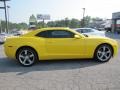 2011 Rally Yellow Chevrolet Camaro LT/RS Coupe  photo #7