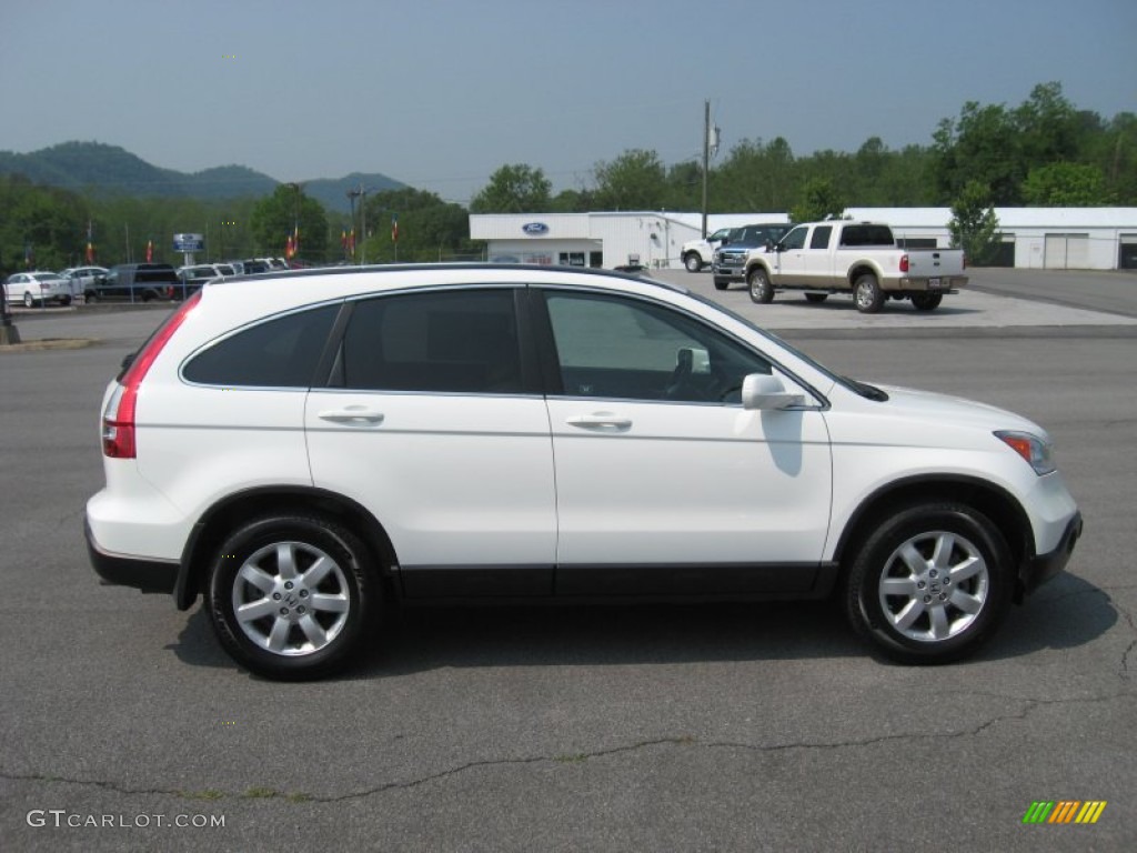 2009 CR-V EX-L - Taffeta White / Gray photo #5