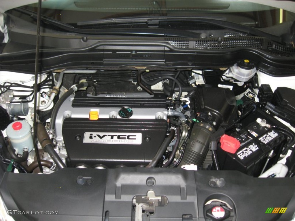 2009 CR-V EX-L - Taffeta White / Gray photo #9