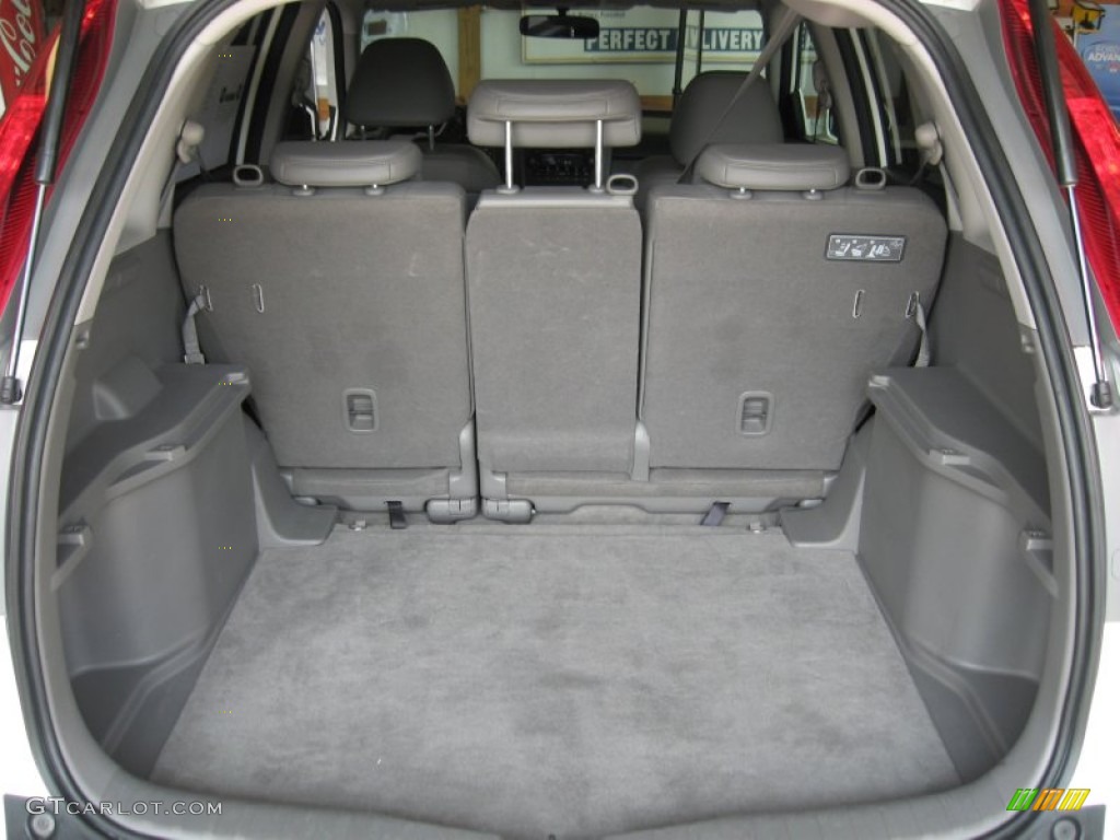 2009 CR-V EX-L - Taffeta White / Gray photo #13