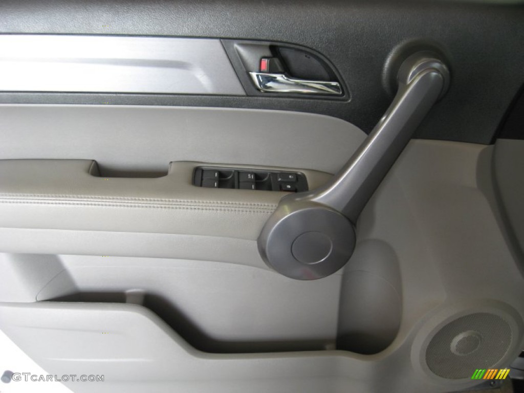 2009 CR-V EX-L - Taffeta White / Gray photo #17