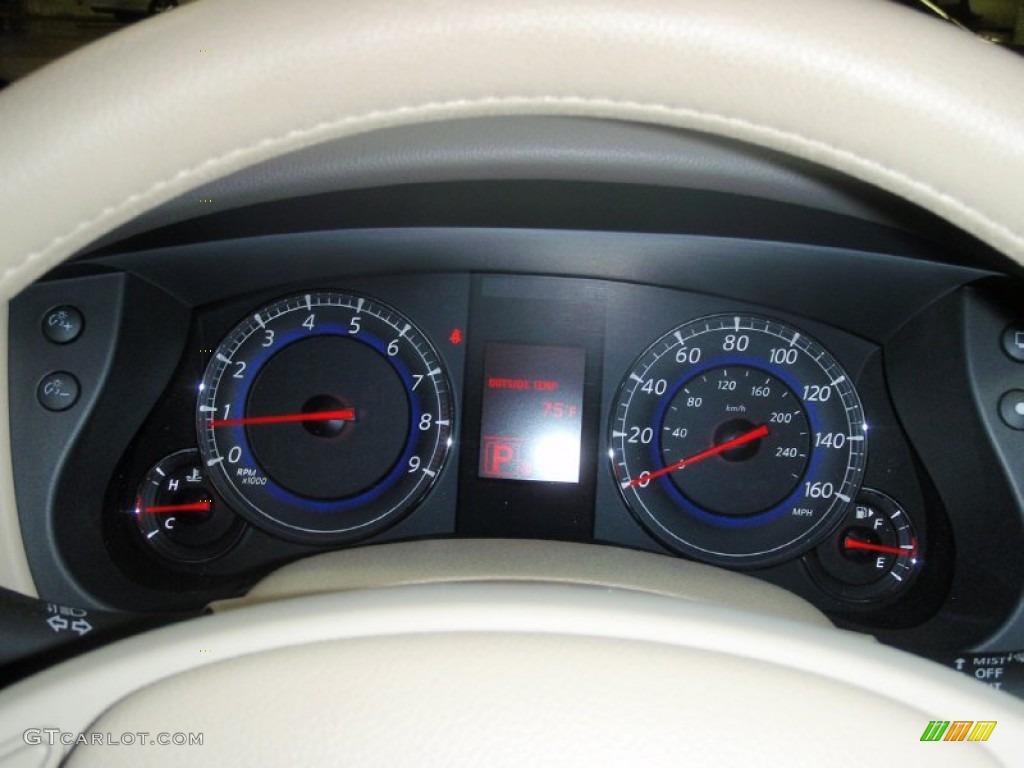 2009 Infiniti EX 35 AWD Gauges Photo #50307507