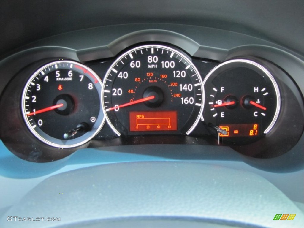 2012 Nissan Altima 2.5 SL Gauges Photo #50307981