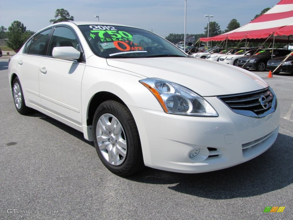 Winter Frost White 2012 Nissan Altima 2.5 S Exterior Photo #50308170