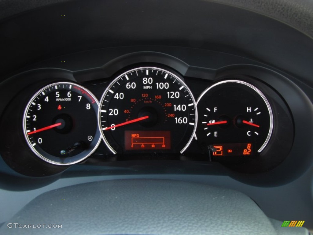 2012 Nissan Altima 2.5 S Gauges Photo #50308488