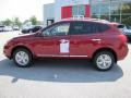 2011 Cayenne Red Nissan Rogue SV  photo #2