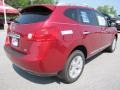 2011 Cayenne Red Nissan Rogue SV  photo #5