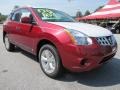 2011 Cayenne Red Nissan Rogue SV  photo #7