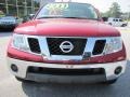 2011 Red Brick Nissan Frontier SV Crew Cab  photo #8