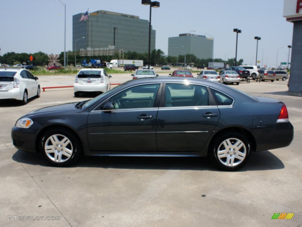 2010 Impala LT - Cyber Gray Metallic / Gray photo #2