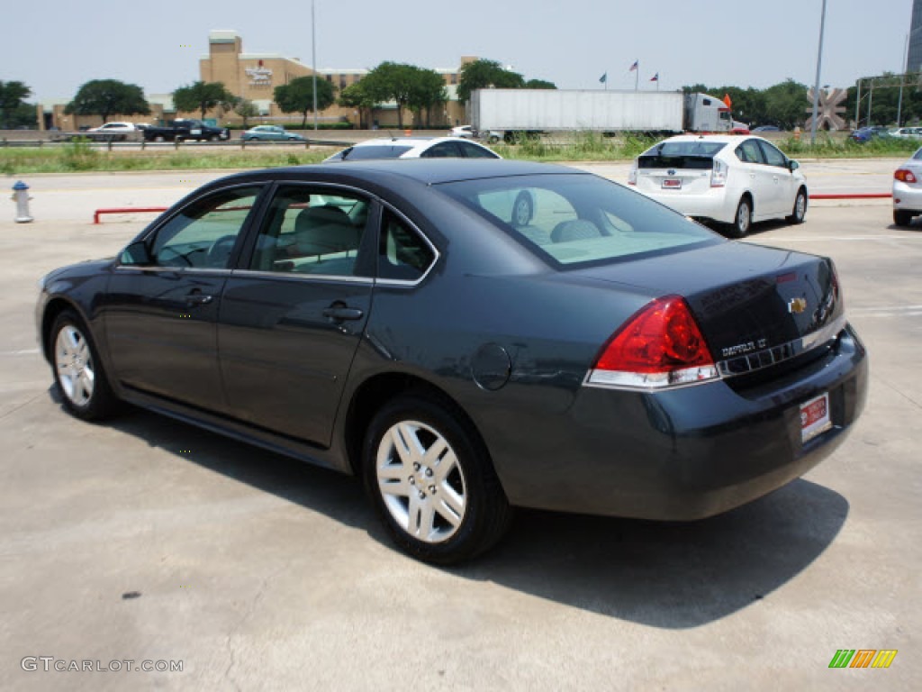 2010 Impala LT - Cyber Gray Metallic / Gray photo #3