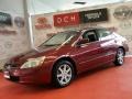 2003 Redondo Red Pearl Honda Accord EX V6 Sedan  photo #1