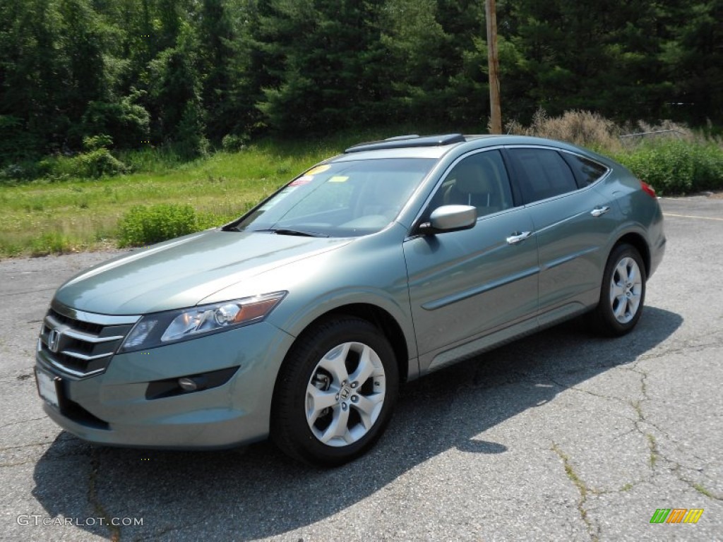 2010 Accord Crosstour EX-L 4WD - Opal Sage Metallic / Ivory photo #20