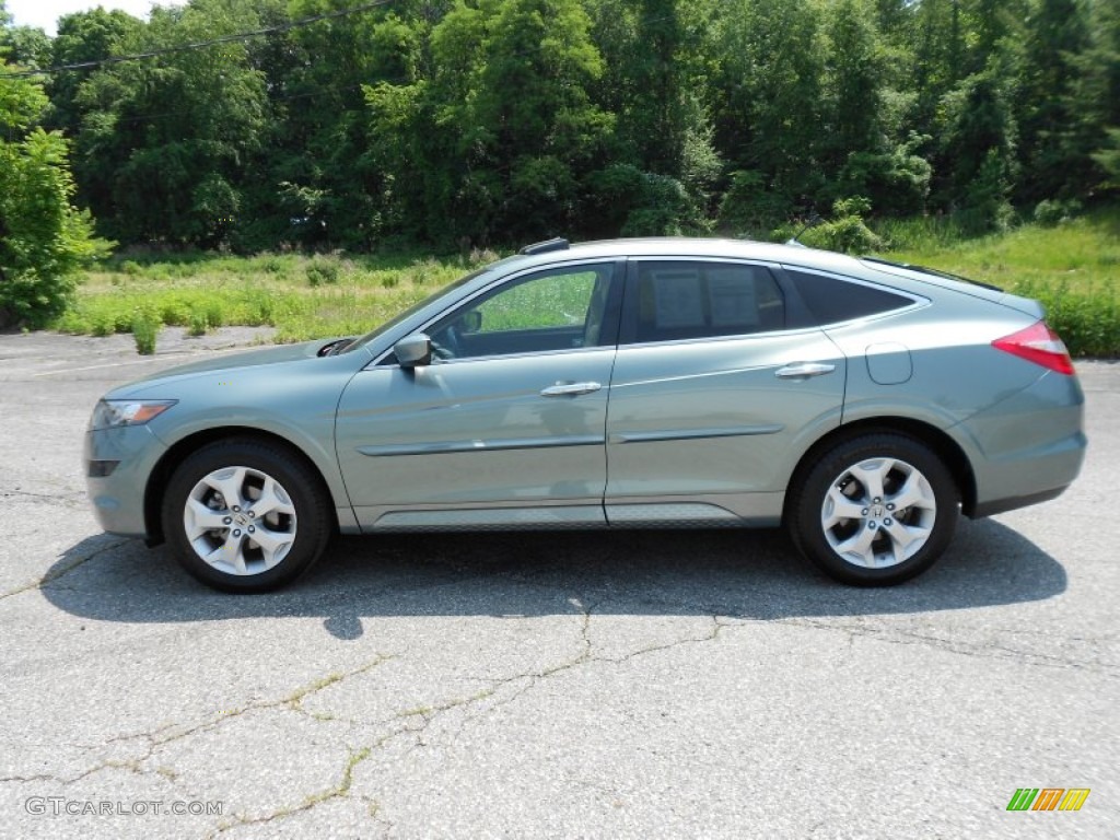 Opal Sage Metallic 2010 Honda Accord Crosstour EX-L 4WD Exterior Photo #50309094