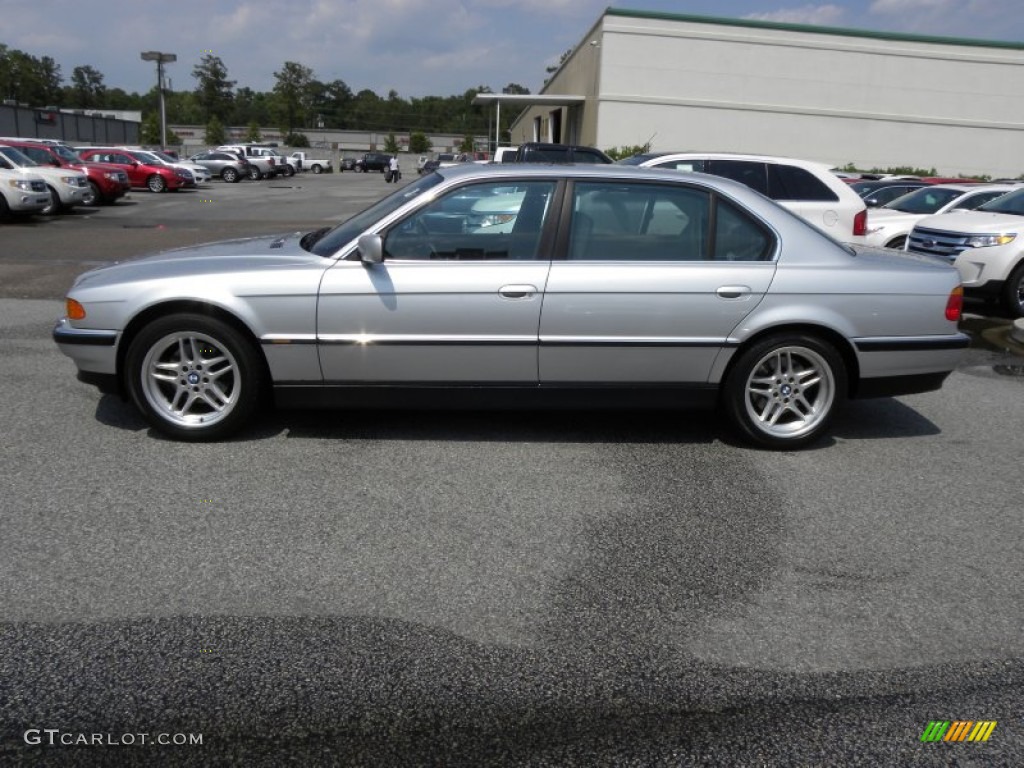 Titanium Silver Metallic 2000 BMW 7 Series 740iL Sedan Exterior Photo #50309649