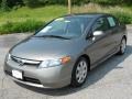 2008 Galaxy Gray Metallic Honda Civic LX Sedan  photo #17