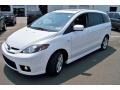 Whitewater Pearl Mica 2007 Mazda MAZDA5 Grand Touring Exterior