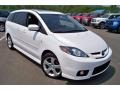 Whitewater Pearl Mica 2007 Mazda MAZDA5 Grand Touring Exterior