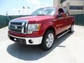 2011 Red Candy Metallic Ford F150 Lariat SuperCrew  photo #7
