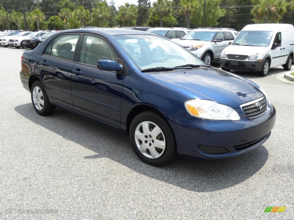 2006 Corolla LE - Indigo Ink Pearl / Beige photo #1