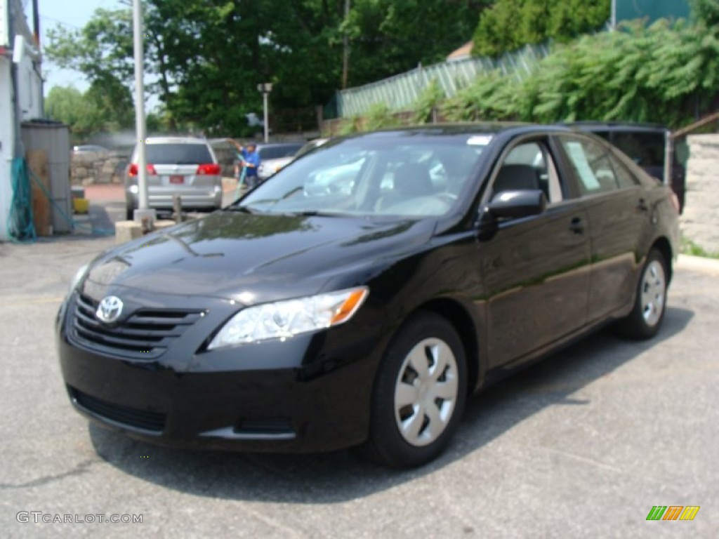 2008 Camry LE - Black / Ash photo #4