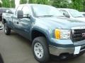 Stealth Gray Metallic - Sierra 3500HD Work Truck Extended Cab 4x4 Photo No. 2