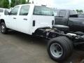 Summit White - Sierra 3500HD Work Truck Crew Cab 4x4 Chassis Photo No. 1