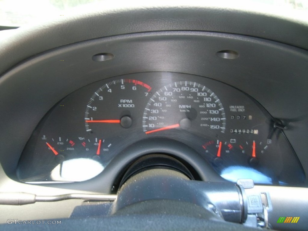1997 Chevrolet Camaro Z28 Coupe Gauges Photos