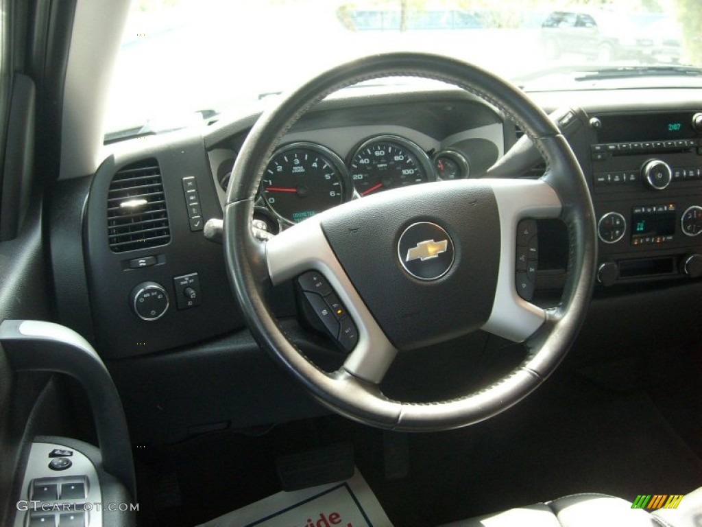 2008 Silverado 1500 LT Extended Cab - Black / Ebony photo #16