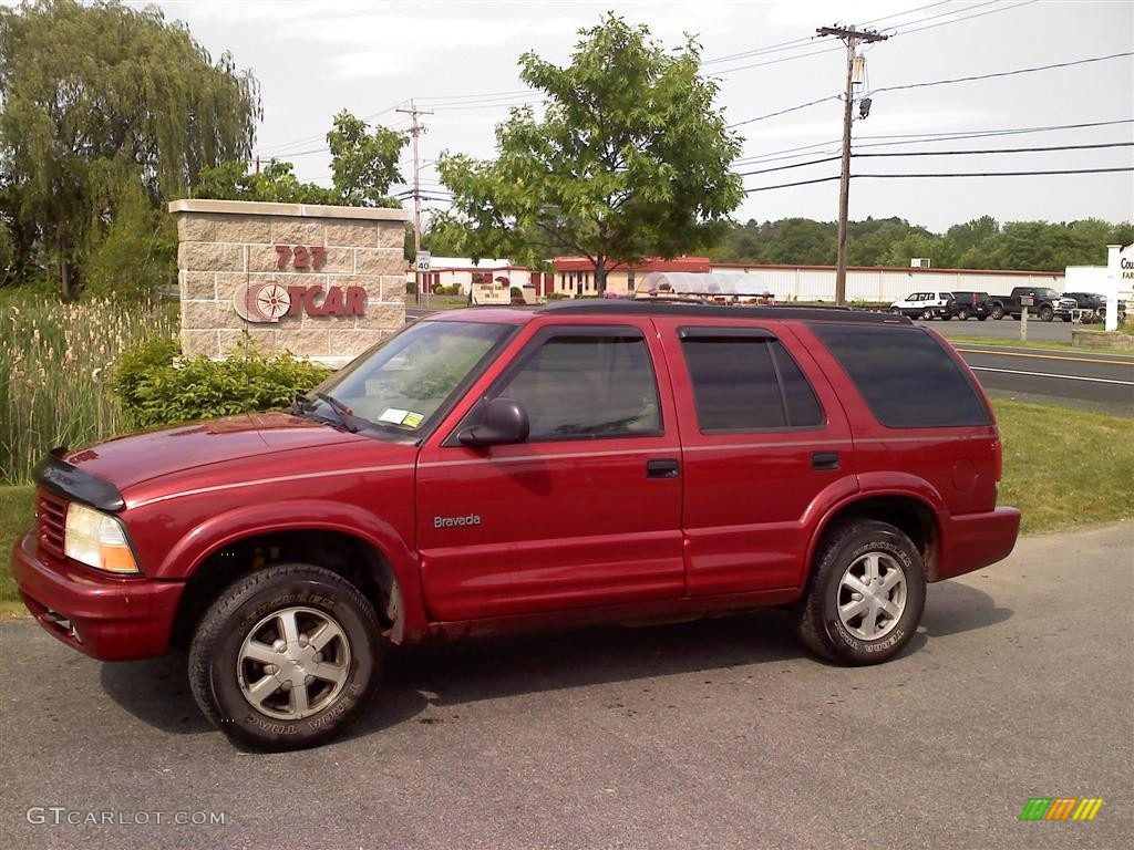 Medium Red Metallic Oldsmobile Bravada