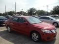 Barcelona Red Metallic - Camry LE Photo No. 3