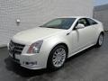White Diamond Tricoat 2011 Cadillac CTS 4 AWD Coupe Exterior