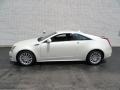 White Diamond Tricoat 2011 Cadillac CTS 4 AWD Coupe Exterior