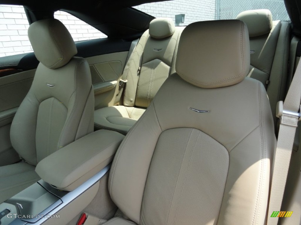 Cashmere/Cocoa Interior 2011 Cadillac CTS 4 AWD Coupe Photo #50315676