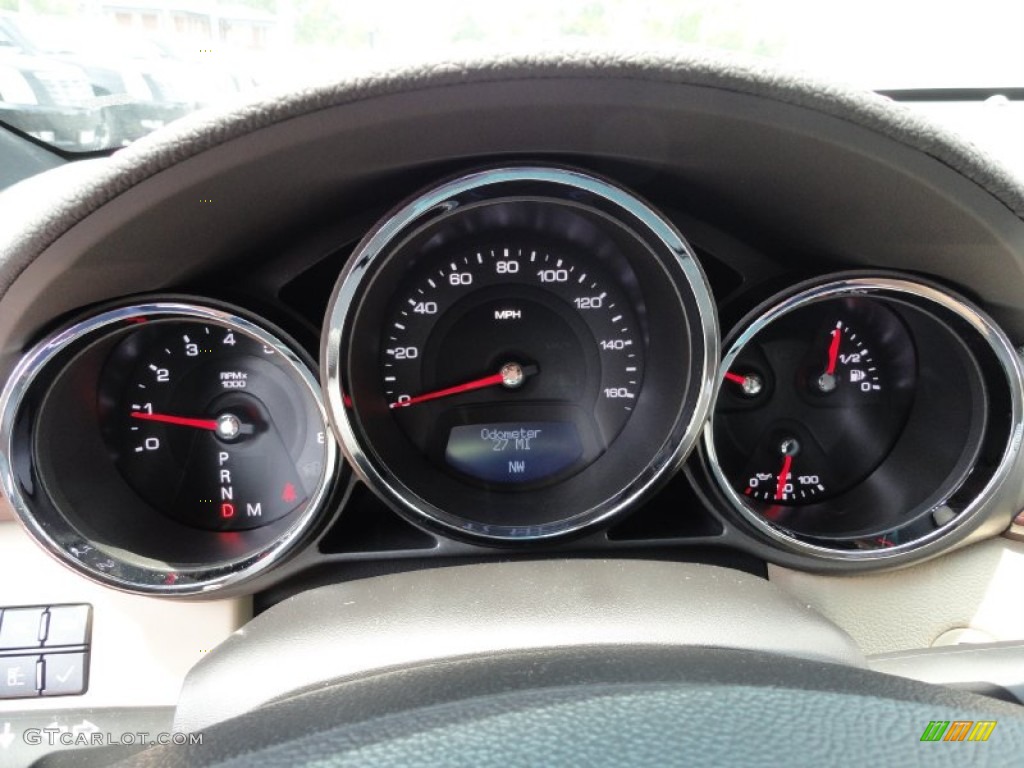 2011 Cadillac CTS 4 AWD Coupe Gauges Photo #50315790