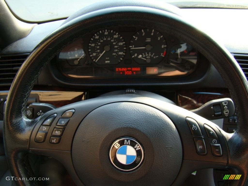 2005 3 Series 325i Convertible - Titanium Silver Metallic / Grey photo #22