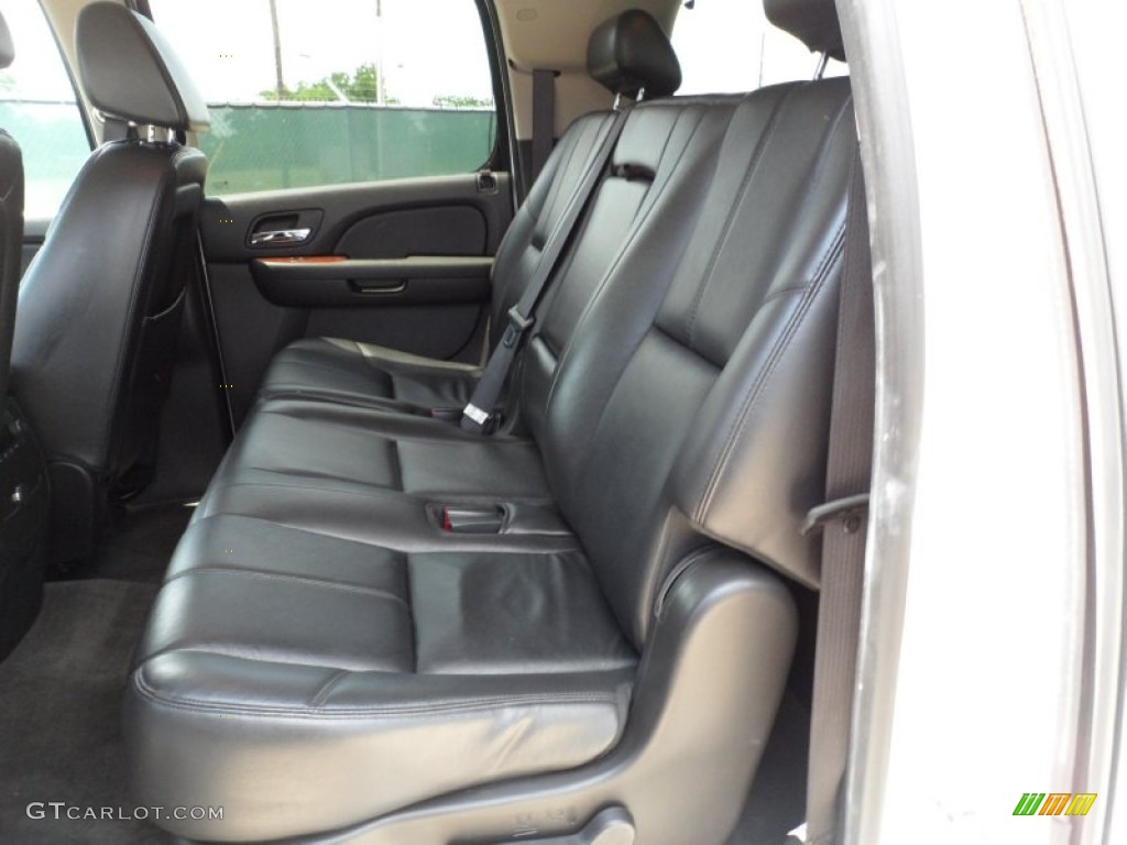 Ebony Interior 2008 Chevrolet Suburban 1500 LT 4x4 Photo #50316405