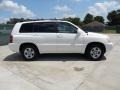 Super White 2002 Toyota Highlander I4 Exterior