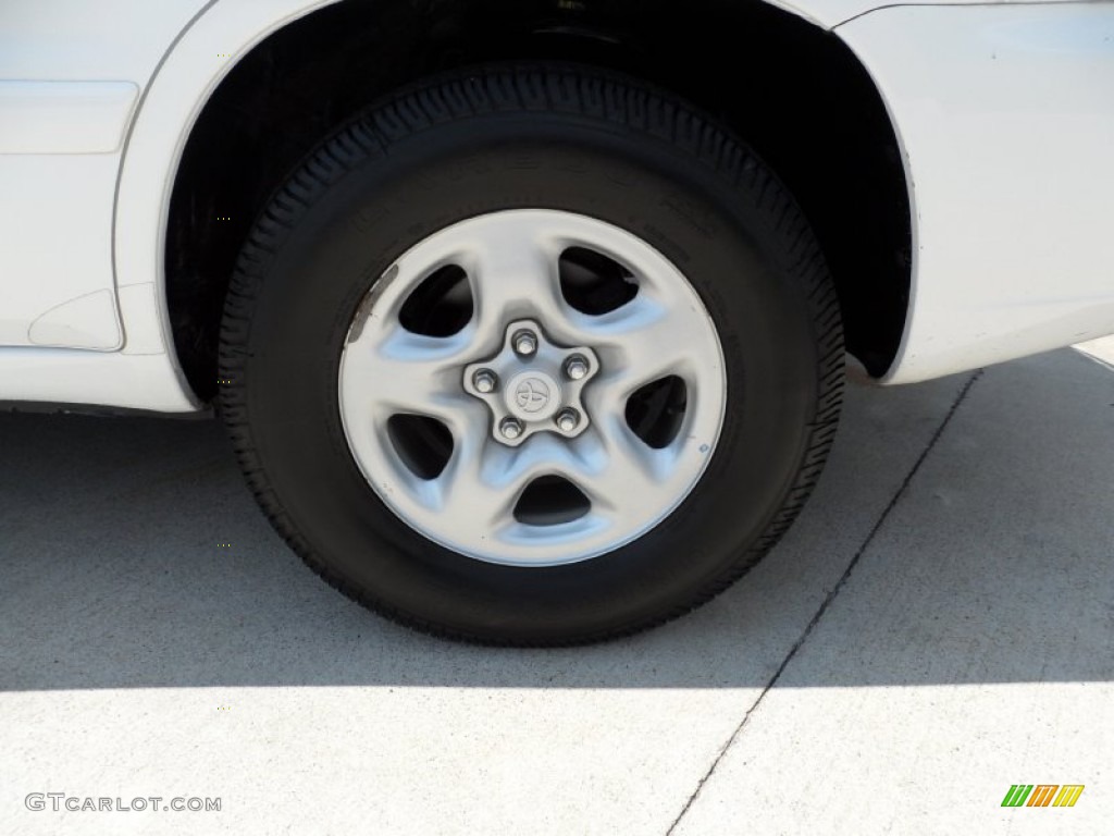 2002 Toyota Highlander I4 Wheel Photo #50316777