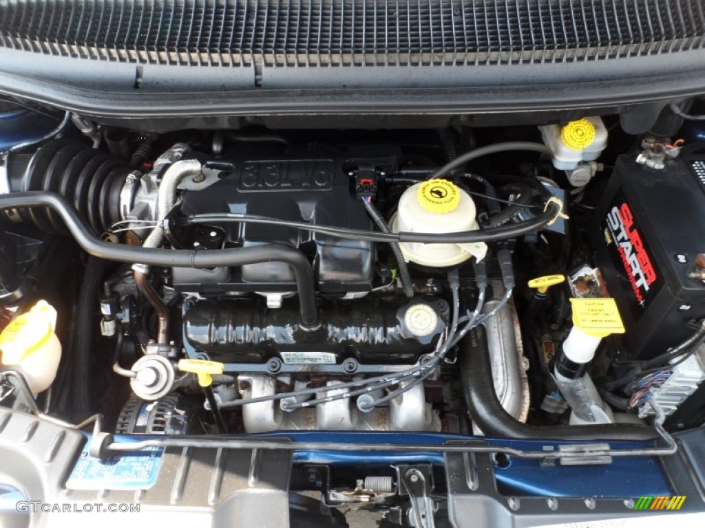 2002 Dodge Caravan SE 3.3 Liter OHV 12-Valve V6 Engine Photo #50317602