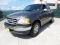 2002 Dark Shadow Grey Metallic Ford F150 XLT SuperCrew  photo #7