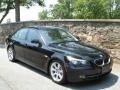 2008 Jet Black BMW 5 Series 535i Sedan  photo #1