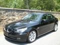 2008 Jet Black BMW 5 Series 535i Sedan  photo #3