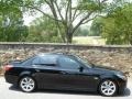 2008 Jet Black BMW 5 Series 535i Sedan  photo #12